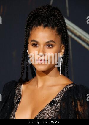Los Angeles, USA. 28 Sep, 2019. Zazie Beetz in der Ankunftshalle für JOKER Premiere, TCL, Chinese Theater IMAX, Los Angeles, CA 28. September 2019. Credit: Elizabeth Goodenough/Everett Collection/Alamy leben Nachrichten Stockfoto
