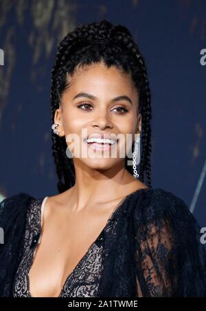 Los Angeles, USA. 28 Sep, 2019. Zazie Beetz in der Ankunftshalle für JOKER Premiere, TCL, Chinese Theater IMAX, Los Angeles, CA 28. September 2019. Credit: Elizabeth Goodenough/Everett Collection/Alamy leben Nachrichten Stockfoto