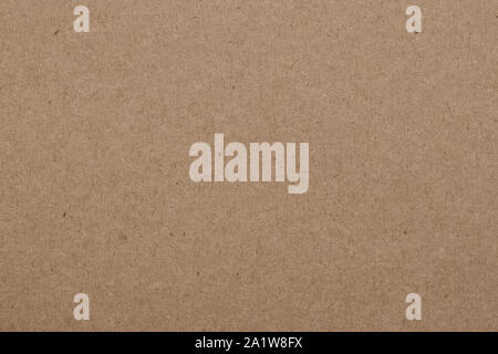 Textur von Altpapier, braunen Hintergrund. Verpackung, Vintage schmutzige Seite. Handwerk Blatt, natürliche Muster. Karton container Oberfläche. Stockfoto