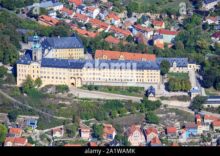 Schloss Heidecksburg in Rudolstadt in Deutschland. Stockfoto