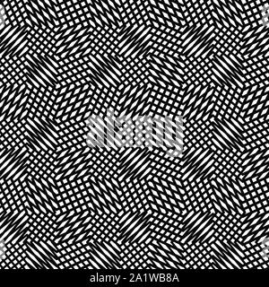 Warp, retikuläre Array, Matrix der Linien. Komplexe geometrische Net, Web zellularen Muster, zelluläre Hintergrund. In freier Form, amorphe Gitter, lat. Stock Vektor