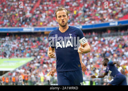 München, Deutschland. 01 Okt, 2019. Vorschau für das CL Spiel Tottenham Hotspur - FC Bayern München. Archiv Foto; Harry KANE (Nr. 10, TOT). Fußball, Real Madrid (REAL) - Tottenham Hotspur (TOT), Audi Cup 2019, Halbfinale am 30.07.2019 in München/ALLIANZARENA/Deutschland. Å | Verwendung der weltweiten Kredit: dpa/Alamy leben Nachrichten Stockfoto