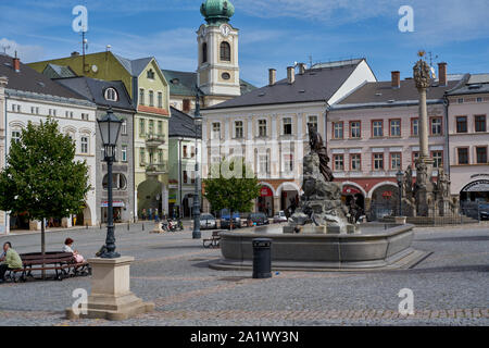 Trutnov Tschechische Republik Trautenau Sudetenland Stockfoto