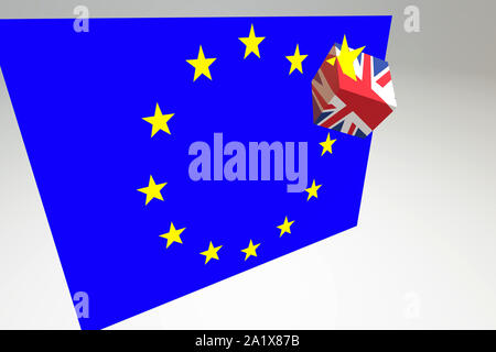 Brexit Konzept Stockfoto