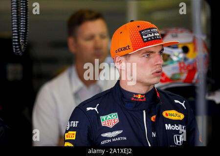 MAX VERSTAPPEN von Aston Martin Red Bull Racing in der Formel 1 Grand Prix von Italien in Monza Eni Rennstrecke in Monza, Italien. Stockfoto