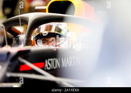 MAX VERSTAPPEN von Aston Martin Red Bull Racing in der Formel 1 Grand Prix von Italien in Monza Eni Rennstrecke in Monza, Italien. Stockfoto
