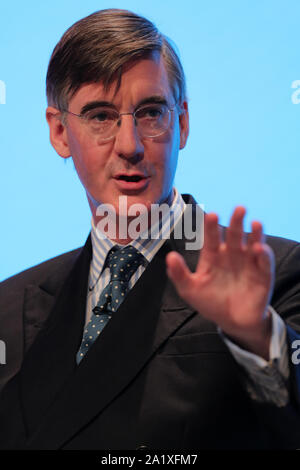 JACOB REES-MOGG, 2019 Stockfoto