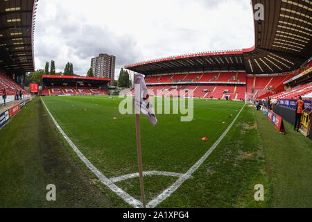 28. September 2019, das Tal, Charlton, England; Sky Bet Meisterschaft, Charlton vs Leeds United; das Tal home von Charlton Credit: Phil Westlake/News Bilder Stockfoto