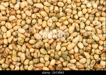 Salzige Snacks für Bier Stockfoto