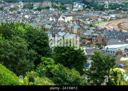 Hafen in Stonehaven. Aberdeenshire, Schottland Großbritannien Stockfoto