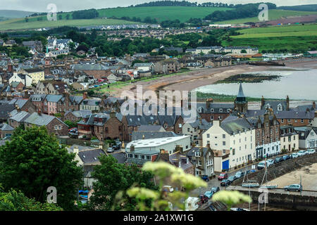 Hafen in Stonehaven. Aberdeenshire, Schottland Großbritannien Stockfoto