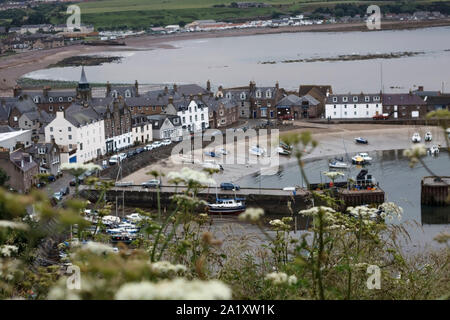 Hafen in Stonehaven. Aberdeenshire, Schottland Großbritannien Stockfoto