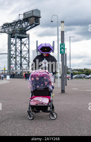 Glasgow, Schottland, Großbritannien. 29. September 2019. Das MCM Comic Con an der sek Center statt. Credit: Skully/Alamy leben Nachrichten Stockfoto