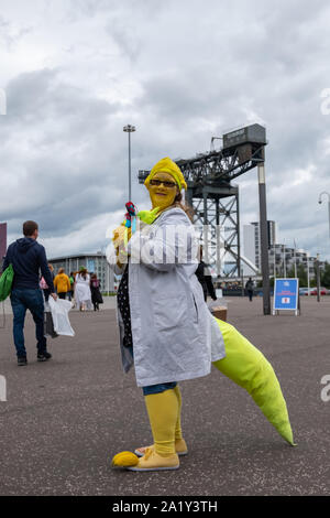 Glasgow, Schottland, Großbritannien. 29. September 2019. Das MCM Comic Con an der sek Center statt. Credit: Skully/Alamy leben Nachrichten Stockfoto