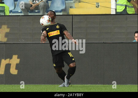 KWODWO ASAMOAH, INTER, während Sampdoria Vs Inter, Genua, Italien, 28. September 2019, Fußball Italienische Fußball Serie A Männer Meisterschaft Stockfoto