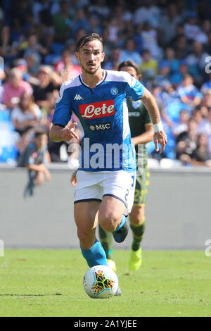Neapel, Italien. 29 Sep, 2019. Fabian Ruiz spanische Mittelfeldspieler SSC Neapel in der Serie A Fußball Spiel SSC Napoli vs Brescia Calcio am 29. September 2019 im Stadion San Paolo (Foto von Antonio Balasco/Pacific Press) Quelle: Pacific Press Agency/Alamy leben Nachrichten Stockfoto
