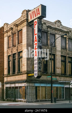 Kommerzielle Gebäude im Westen der Stadt Nachbarschaft Stockfoto