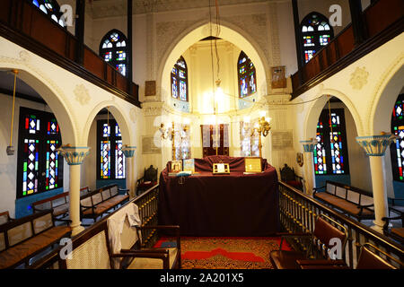 Die ohel David Synagoge in Pune, Indien. Stockfoto