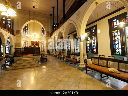 Die ohel David Synagoge in Pune, Indien. Stockfoto