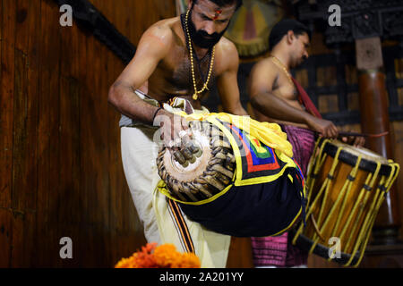 Traditionelle in Cochin, Kerela. Stockfoto