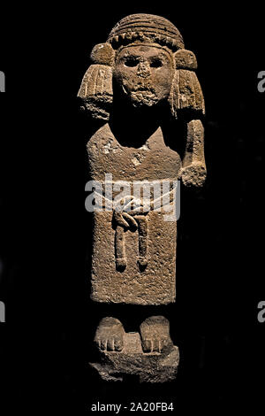 Chalchiuhtlicue, Göttin der terrestrischen Wasser. Die Azteken mesoamerikanischen Kultur im zentralen Mexiko post-Classic 1300 und 1521. Mexiko Mittelamerika, Amerikanische. Stockfoto