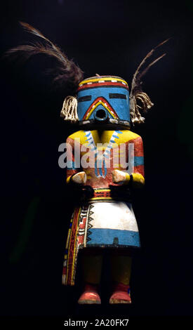 Kachina Puppe 19. und 20. Jh. Hopi Indianer Amerika - Nordamerika - USA - Arizona Stockfoto