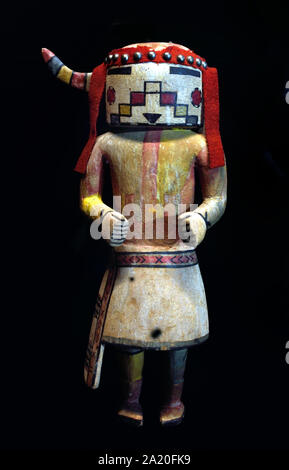 Kachina Puppe 19. und 20. Jh. Hopi Indianer Amerika - Nordamerika - USA - Arizona Stockfoto