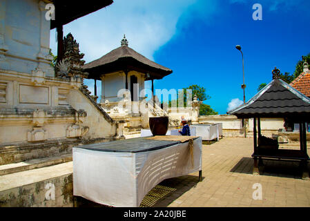 Pasar Agung Tempel - Bali - Indonesien Stockfoto
