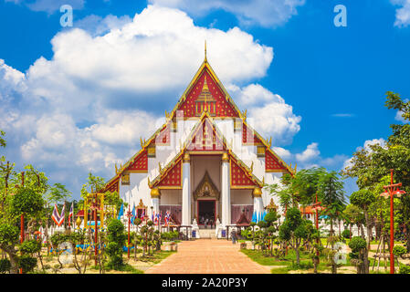 Phra Mongkhon Bophit in Ayutthaya, Thailand Stockfoto