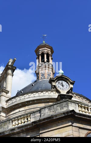 Kirche Saint Eustache in Les Halles entfernt. Ansicht von Süden Osten. Paris, Frankreich. Stockfoto