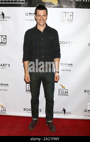 Long Beach, CA. 25 Sep, 2019. Nick Jandl in der Ankunftshalle für Catalina Film Festival - MI, RMS Queen Mary, Long Beach, CA 25. September 2019. Credit: Priscilla Grant/Everett Collection/Alamy leben Nachrichten Stockfoto