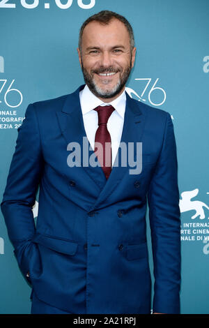 76. Filmfestival von Venedig 2019, Fotoshooting Film Il sindaco del rione sanitÃ. Im Bild: Massimiliano Gallo Wo: Venezia, Italien Wann: 28. Feb. 2014 Credit: IPA/WENN.com ** Nur für die Veröffentlichung in Großbritannien, den USA, Deutschland, Österreich, Schweiz ** verfügbar Stockfoto