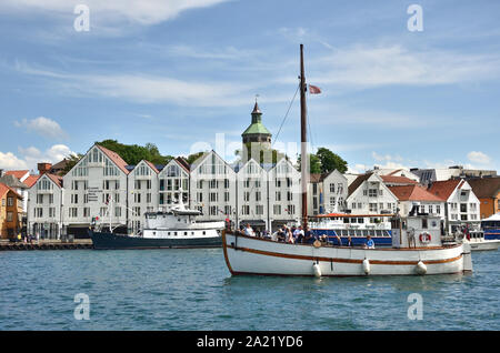 Stavanger Waterfront Stockfoto