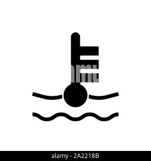 Symbol "Auto" Temperatur Zeichen einfaches Design. Vector EPS 10. Stock Vektor