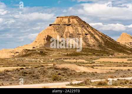 Wüste Bardenas Reales, Navarra, Spanien Stockfoto