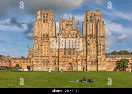 Wells, Sommerset, England, Vereinigtes Königreich, Europa Stockfoto