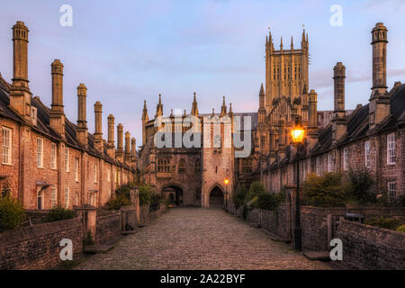 Wells, Sommerset, England, Vereinigtes Königreich, Europa Stockfoto