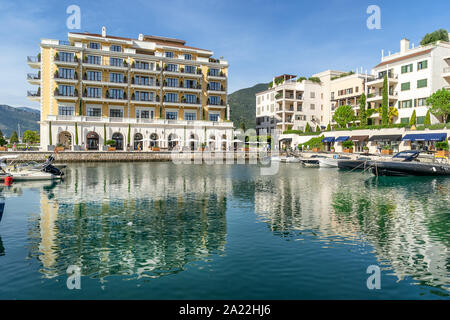 Porto Montenegro Tivat Montenegro Stockfoto