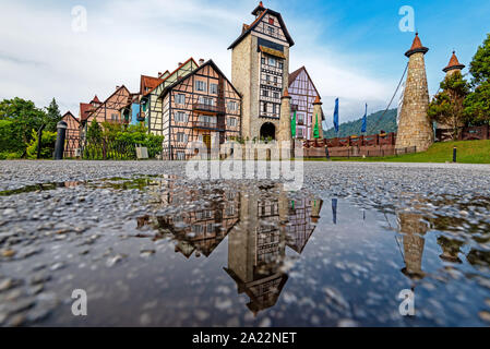 Colmar Tropicale im Berjaya Hills, Bukit Tinggi Pahang Stockfoto