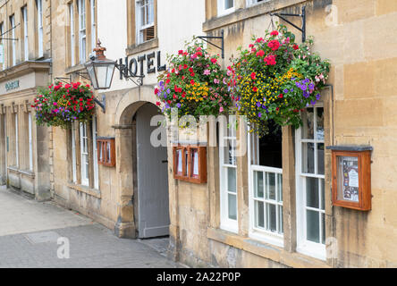 Lygon Arms Hotel. Chipping Campden, Cotswolds, Gloucestershire, England Stockfoto