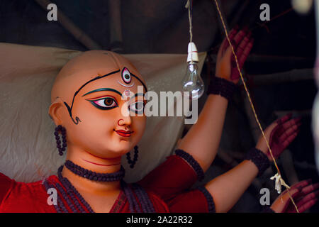 Durga Puja Festival in Indien: Eine der größten Festival der West Bengal, Indien Stockfoto