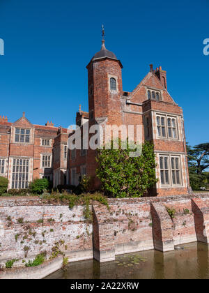 Kentwell Hall Suffolk Tudor Manor besonderen Tag besuchen Olde romantische Historische Re-enactment - Suffolk, Großbritannien Stockfoto
