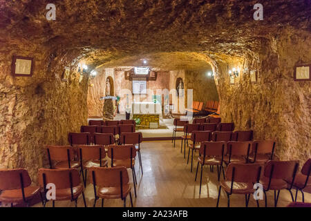 St. Peter und Pauls U-Katholischen Kirche, Coober Pedy, Australien Stockfoto