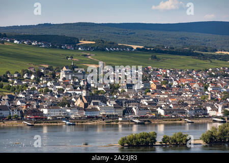 Rüdesheim am Rhein, Hessen, Deutschland, Germany Stockfoto