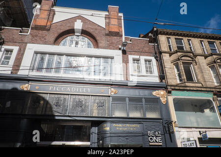 Piccadilly Arcade, Shopping, mit, verzierte, Artwork, auf, Decke, Einzelhandel, Outlet, Birmingham, West Midlands, Midlands, England, UK, GB, Großbritannien, Europa Stockfoto