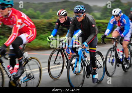 Richard Carapaz UCI-Weltmeisterschaften Herren Elite Race Masham Yorkshire England. Stockfoto