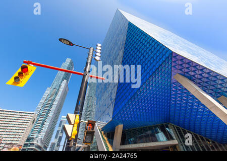 Toronto, Kanada - 4 April, 2019: Die Ryerson University Gebäude in Downtown Campus in Toronto Stockfoto