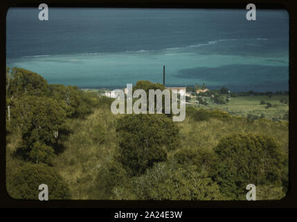 Teil des Hafens, Christiansted, St. Croix, Virgin Islands Stockfoto