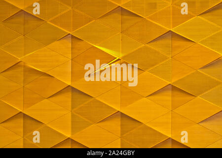 Geometrie Konzept Kunstwerk an der Wand Stockfoto