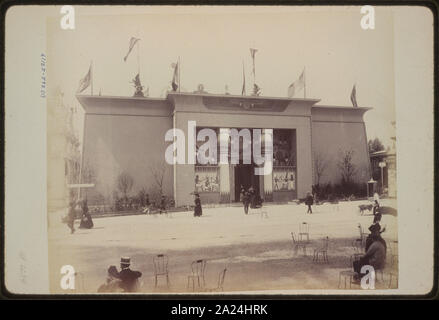 Pavillon der Suez Canal Company, Paris Ausstellung, 1889 Stockfoto